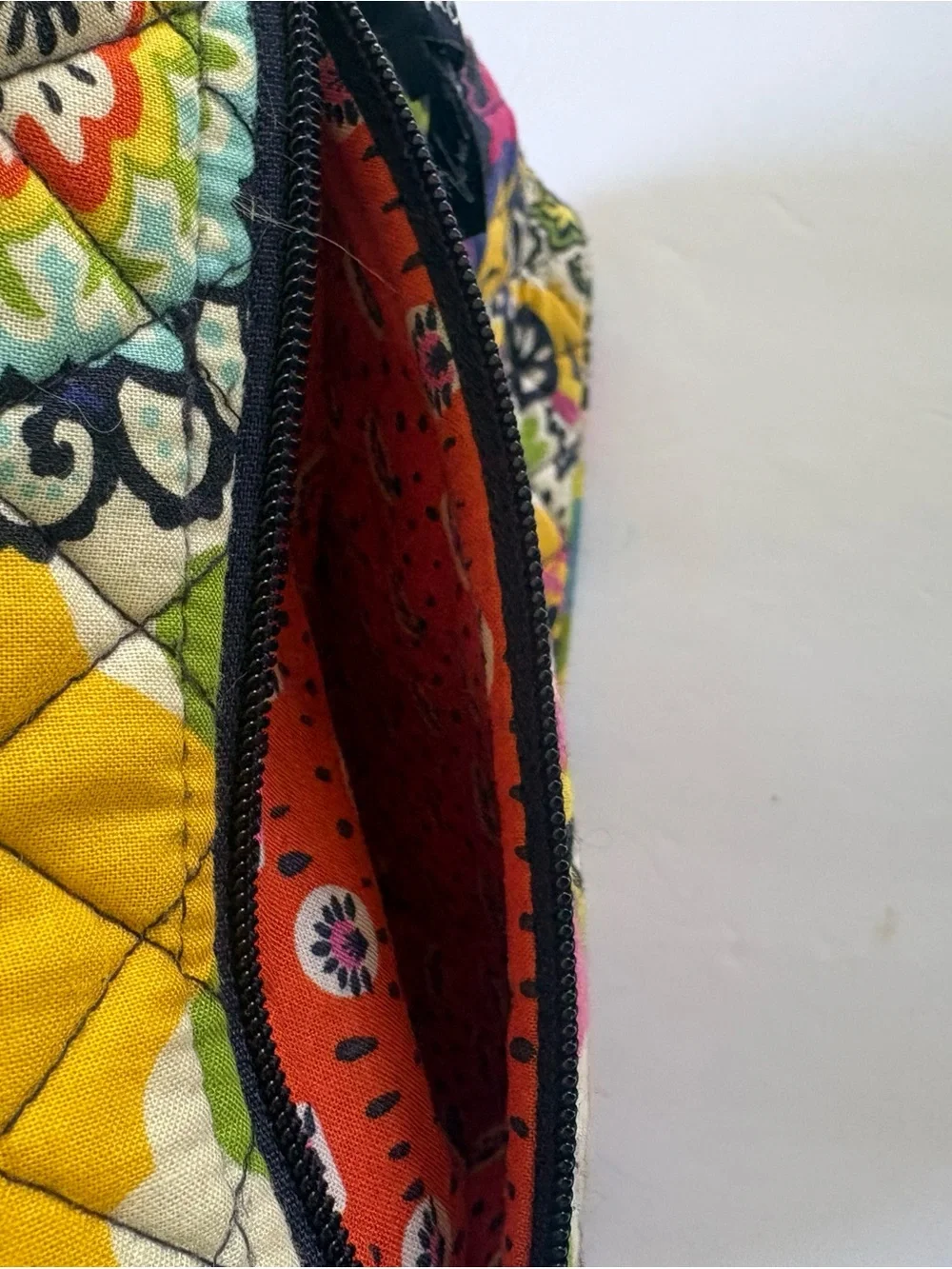 Vera Bradley Quilted Crossbody in Bright Multi Floral